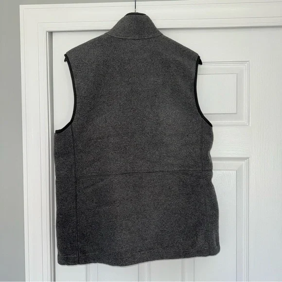 L.L. Bean Charcoal Mountain Classic Fleece Vest - Picture 5 of 5